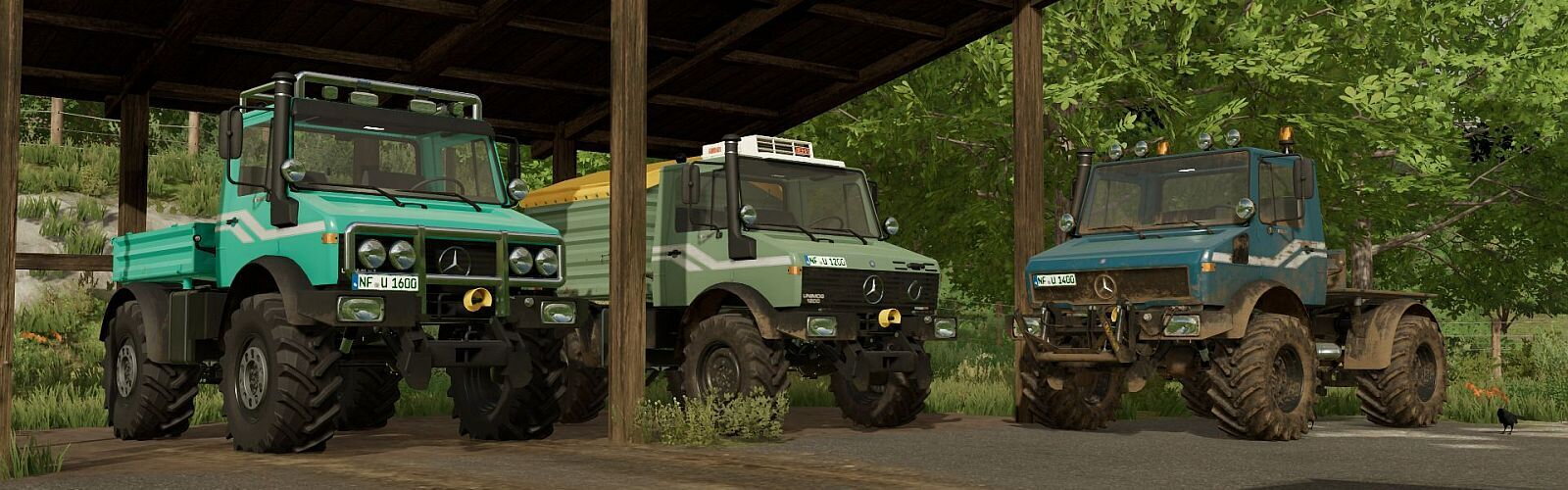 Unimog U1200, U1400, U1600