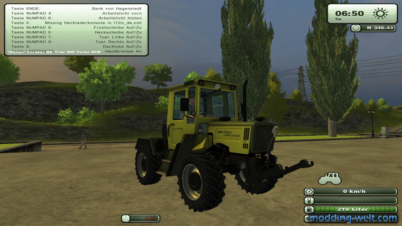 MB 900 mit neuen reifen