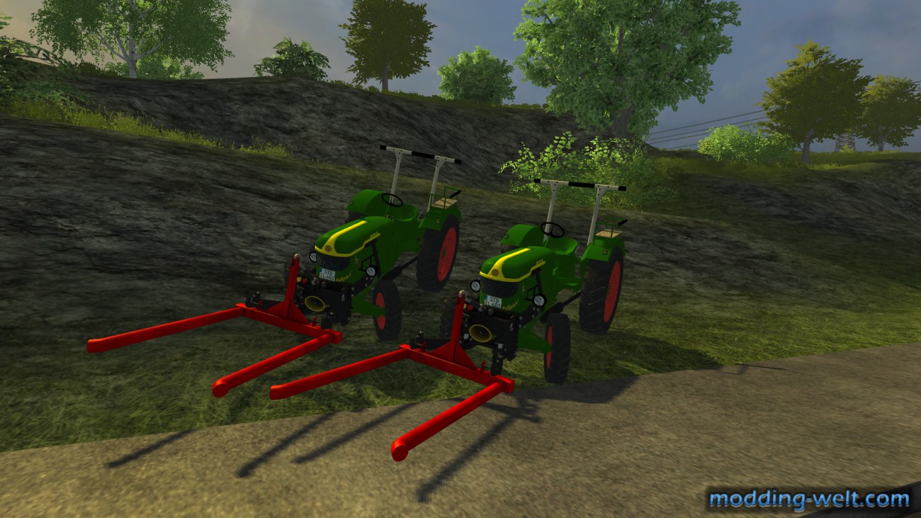 Deutz d40 mit Fronthydraulik