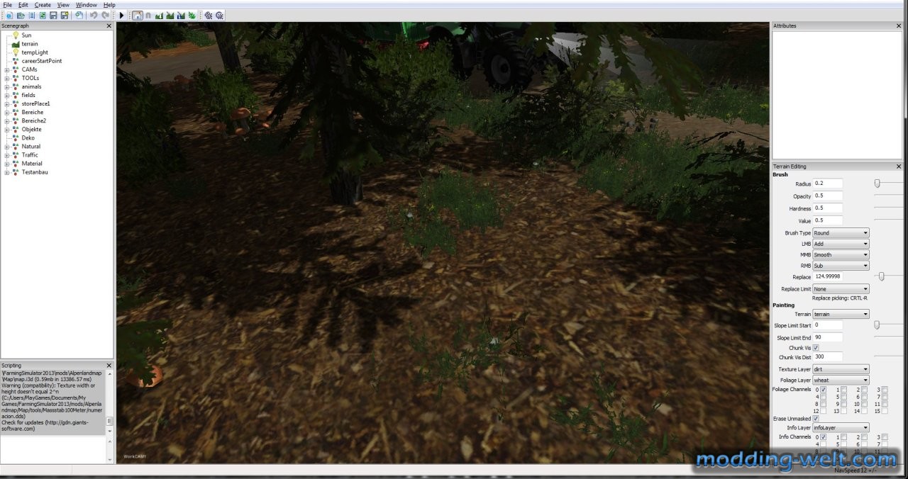 [W.I.P] Alpenforst by Madjack - Testaufbau