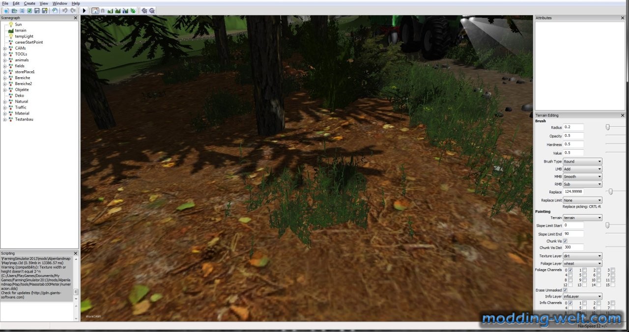 [W.I.P] Alpenforst by Madjack - Testaufbau