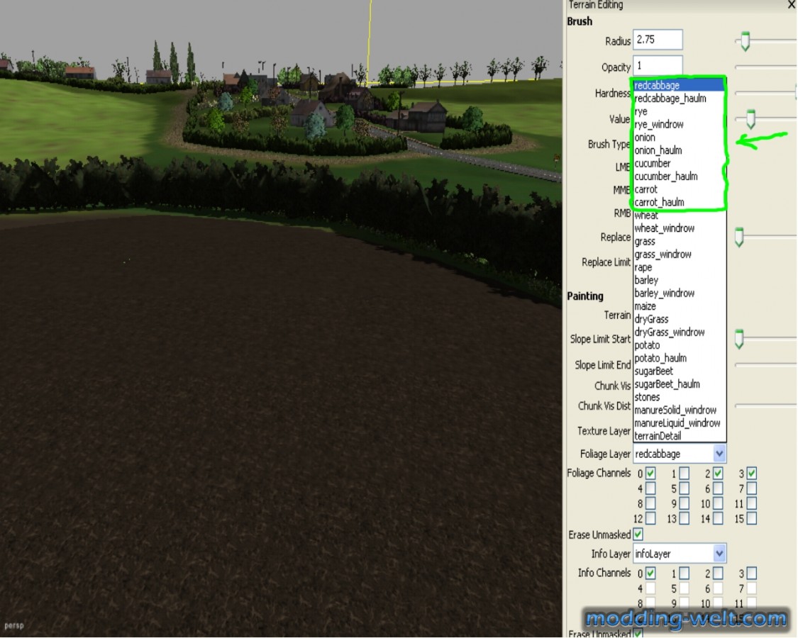 WIP Map NWM Dorf Mecklenburg