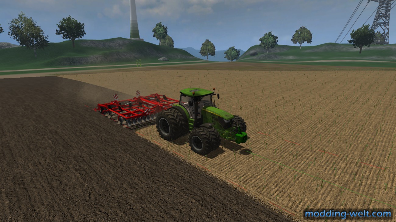 John Deere am grubbern...