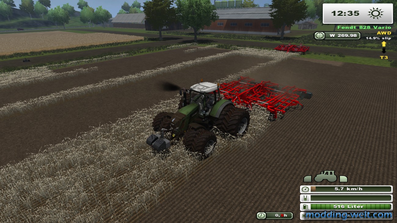 MR_Fendt828 mit Kverneland NG 601