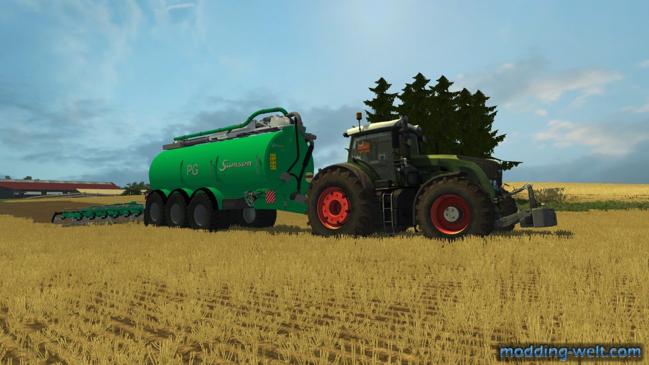Fendt 927 mit SamsonPG25