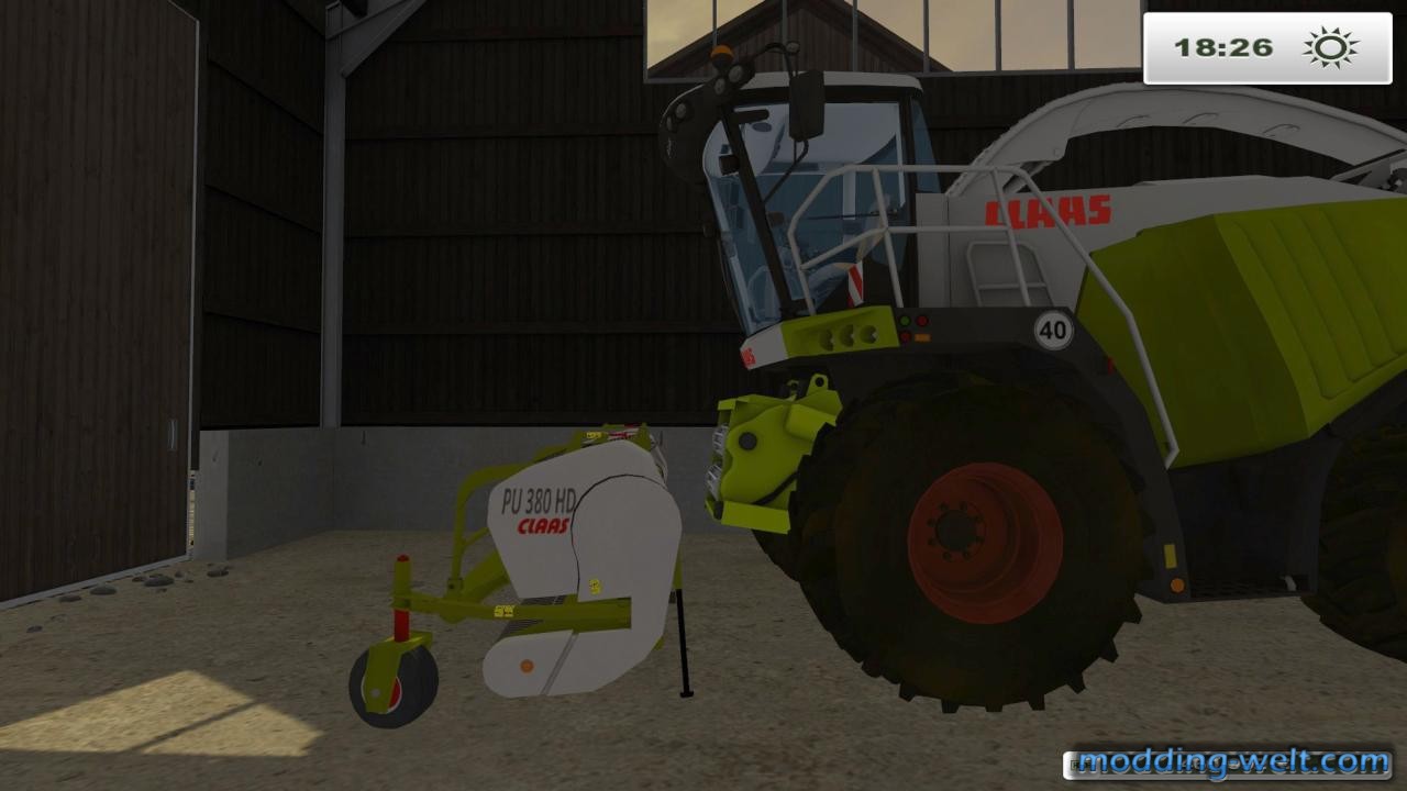 Korrekturarbeiten -  Claas Jaguar 980 und Claas PU 380