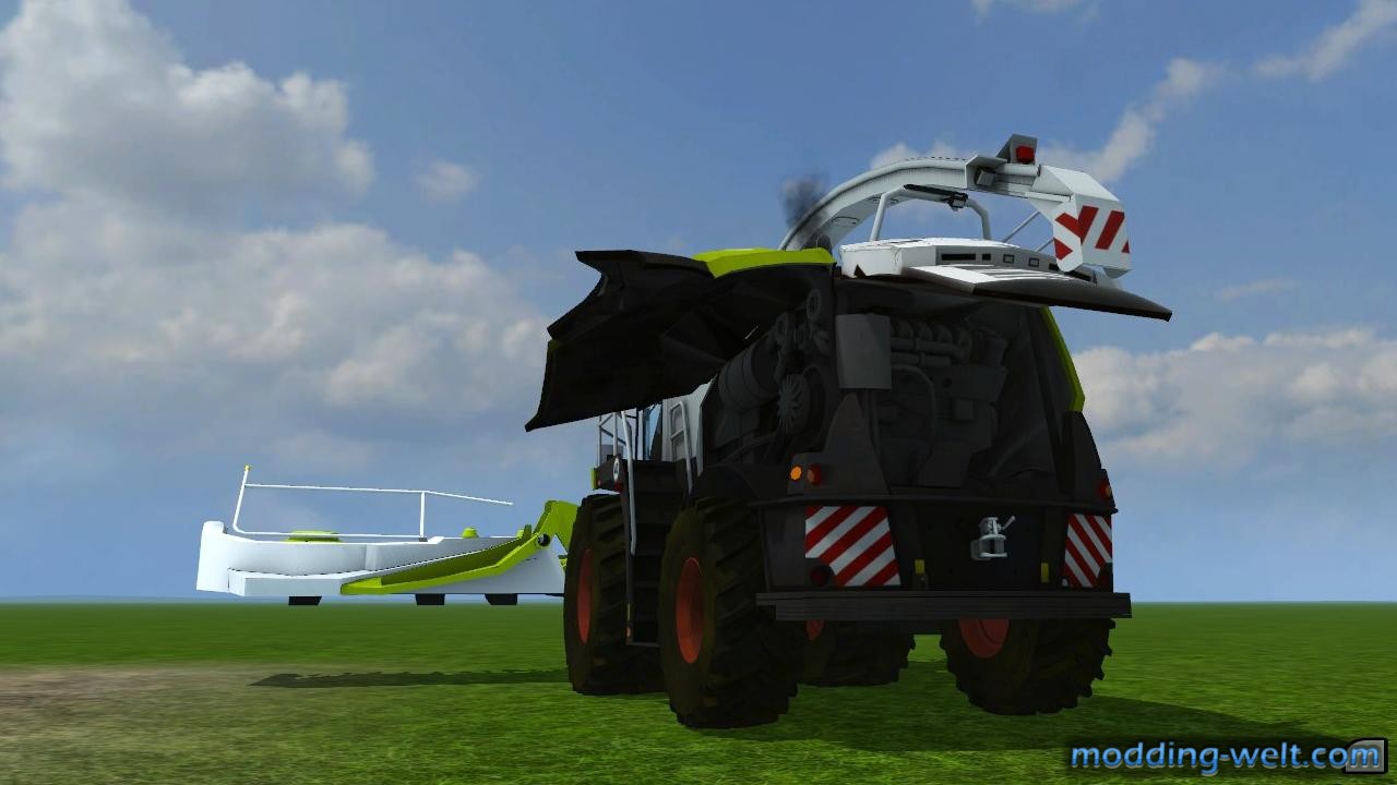 Korrekturarbeiten -  Claas Jaguar 980 und Claas PU 380