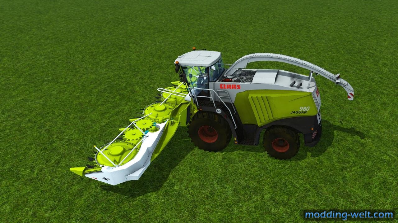 Korrekturarbeiten -  Claas Jaguar 980 und Claas PU 380