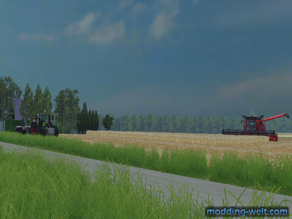 Bei der Ernte