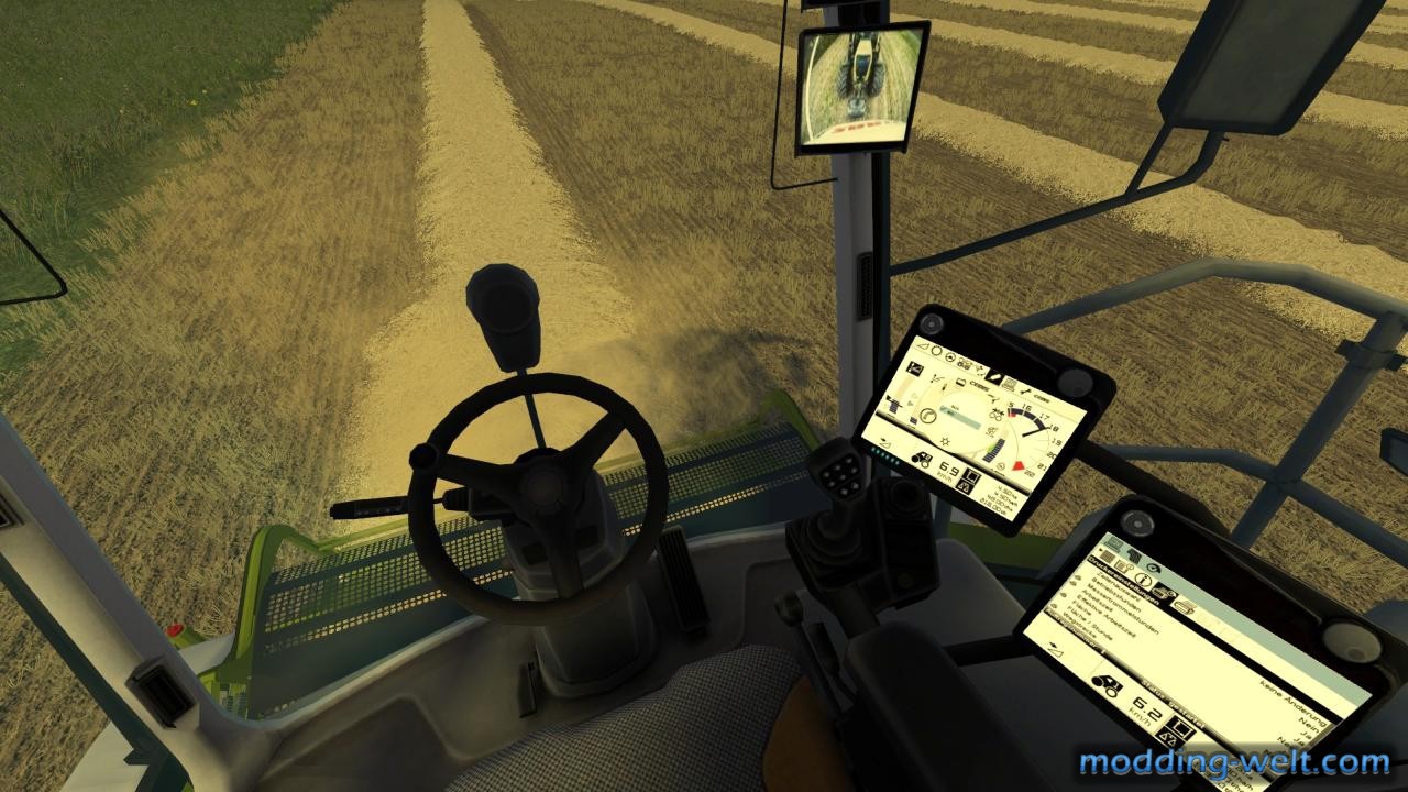 Korrekturarbeiten - Claas Jaguar 980 und Claas PU 380