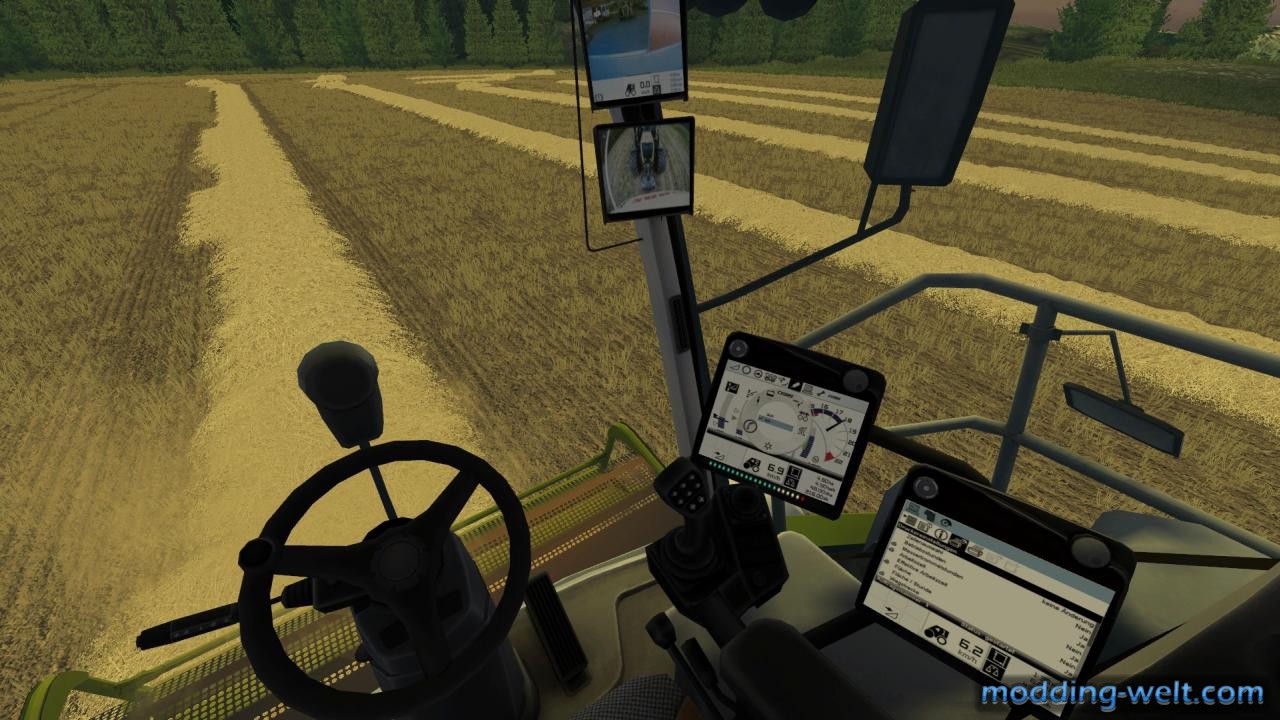 Korrekturarbeiten - Claas Jaguar 980 und Claas PU 380