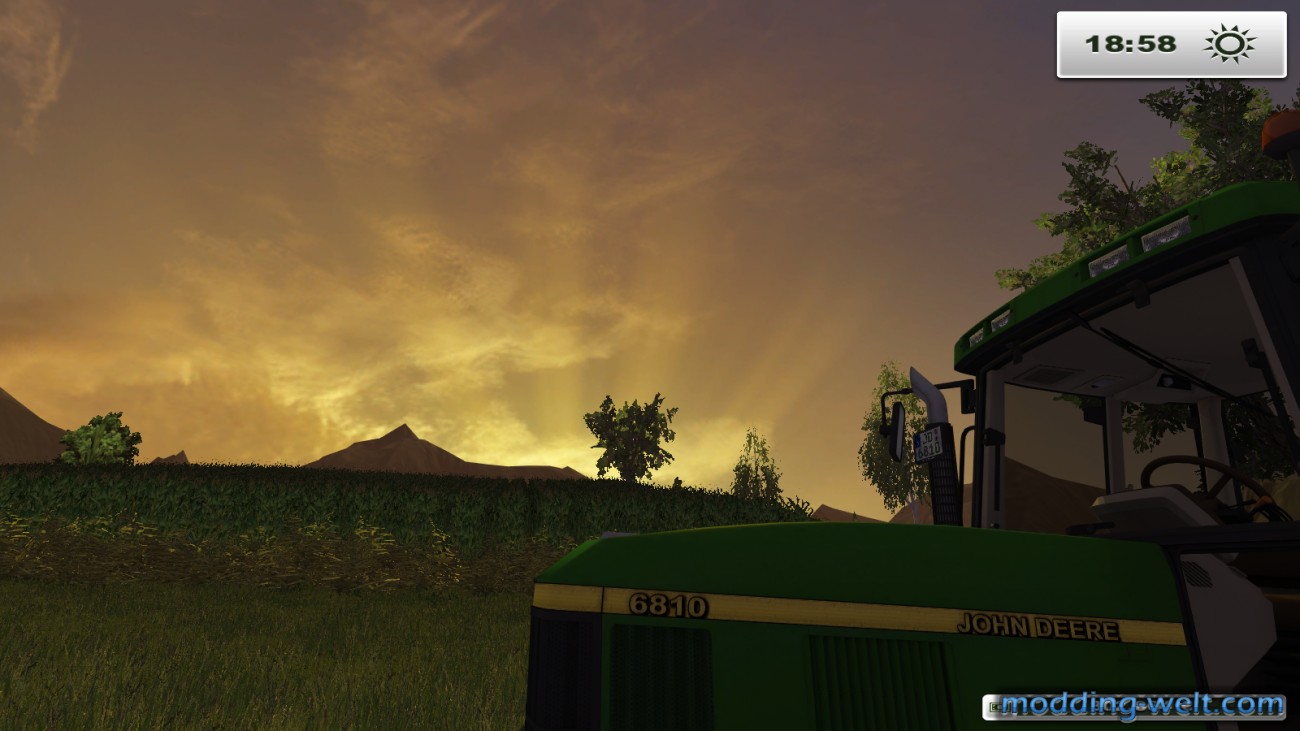 John Deere Beim mähen