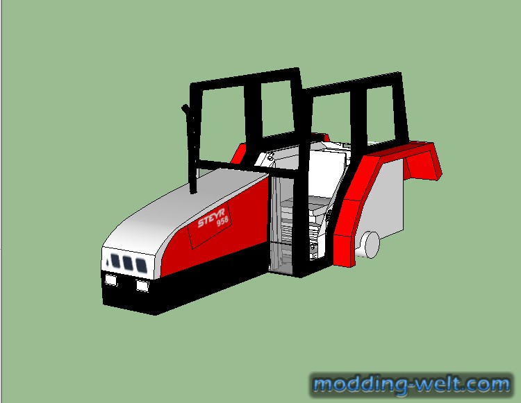 Steyr mit Textur