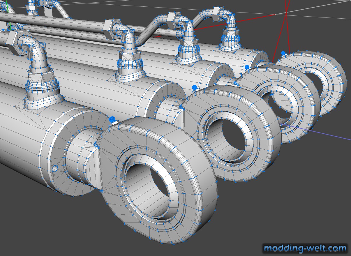 Diverse Hydraulikzylinder
