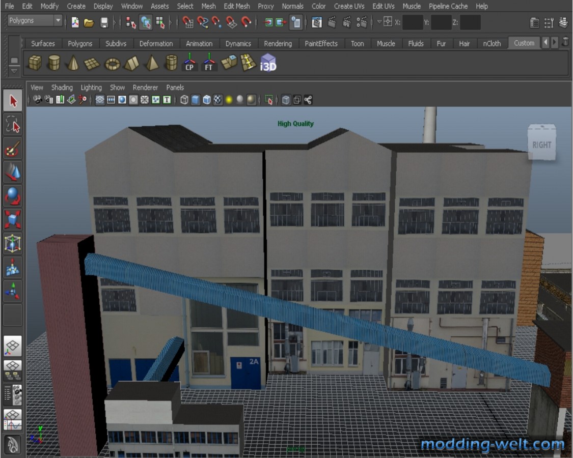 Baustelle Zuckerfabrik