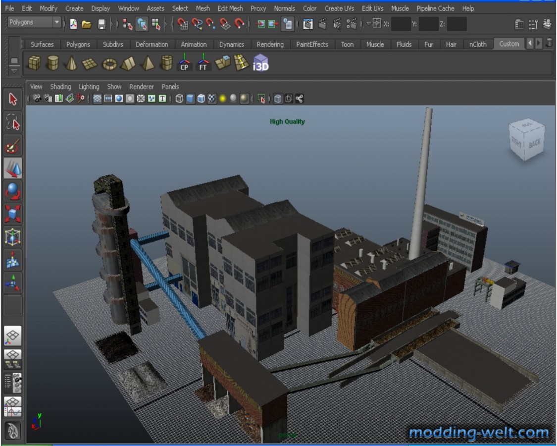 Baustelle Zuckerfabrik