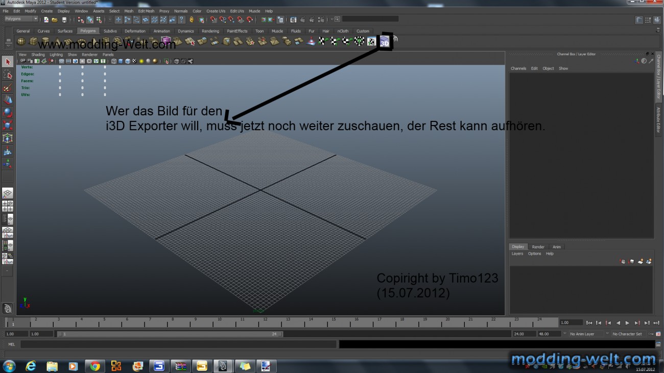 maya I3D Exporter Installieren