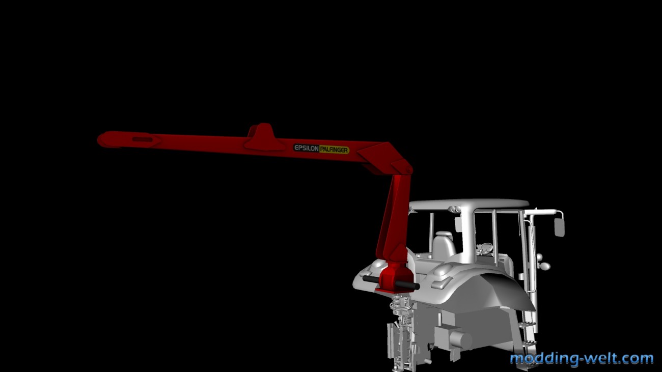 Palfinger Epsilon für John Deere 7530