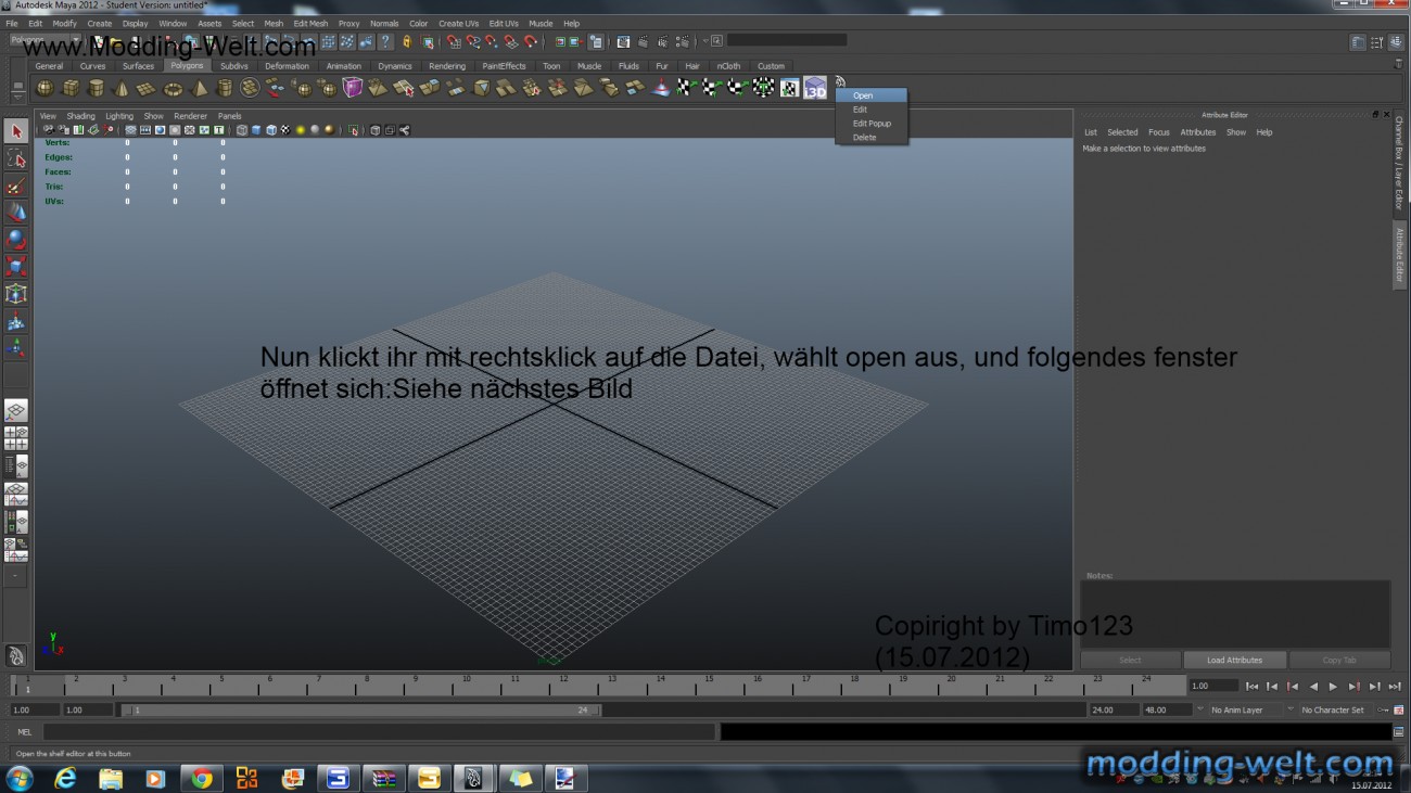 maya I3D Exporter Installieren
