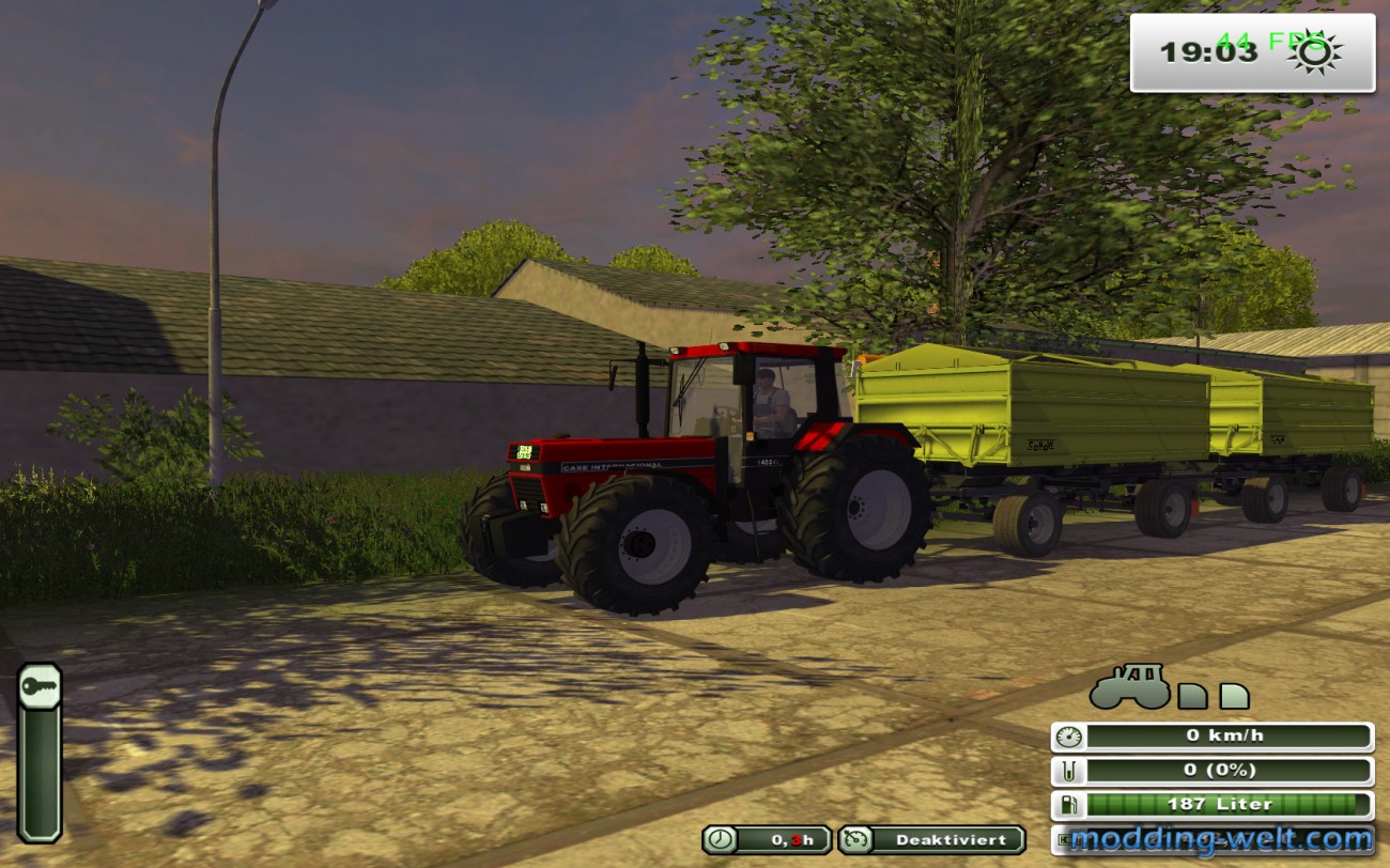 Case 1455 mit 2 Conow HW 80