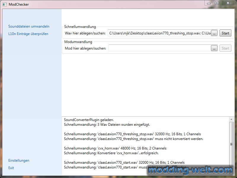 ModChecker Vorstellung