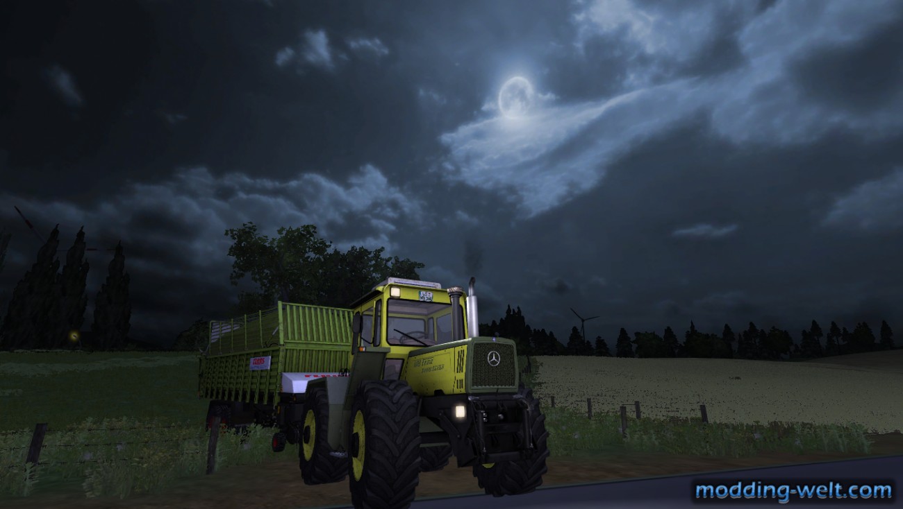 MB trac 1400 mit Claas Quantum 3800