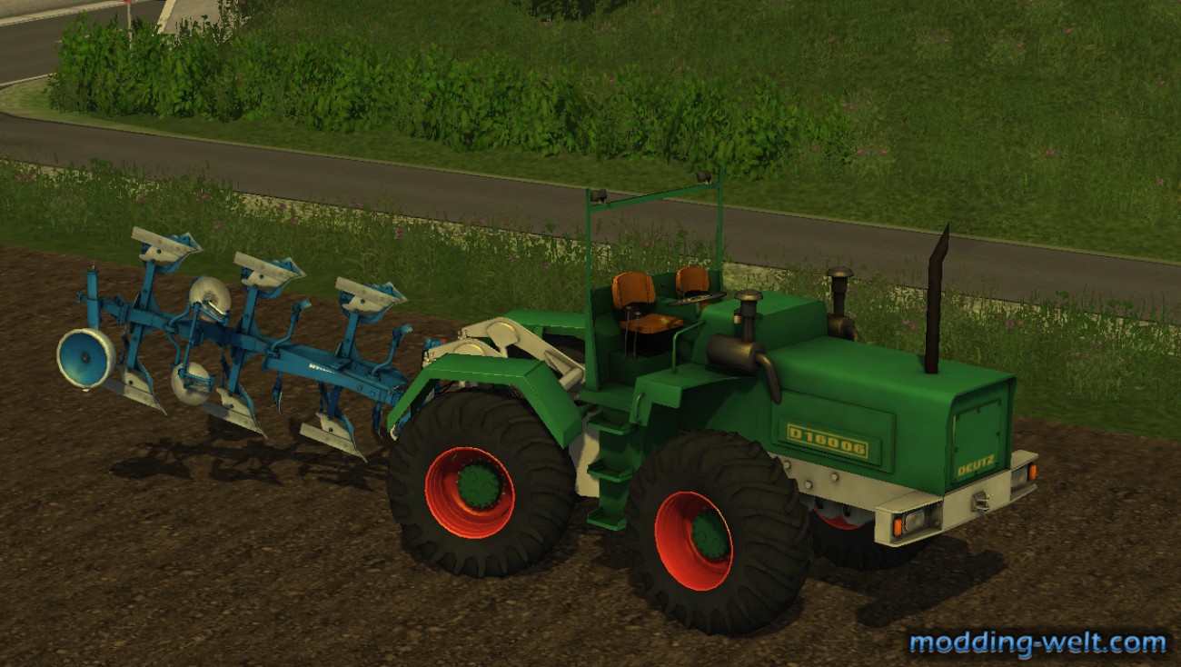 Deutz D-16006 mit Neuem Bügel und Arbeitsscheinwerfern!