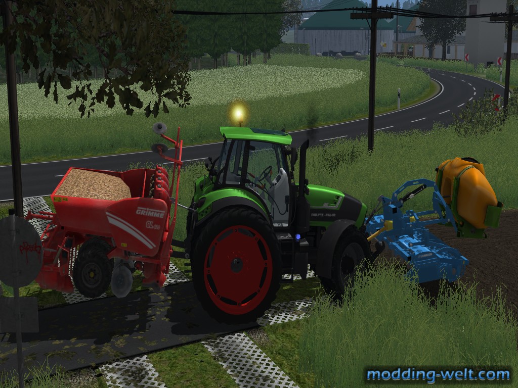 Neuer Deutz für die Kartoffelpflege :D !!!