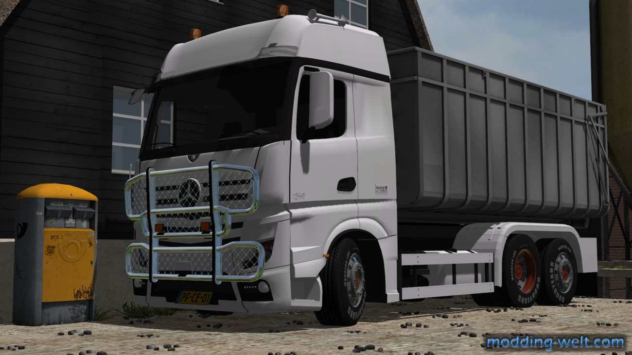 Mercedes Benz Actros MP4 Hakenlift