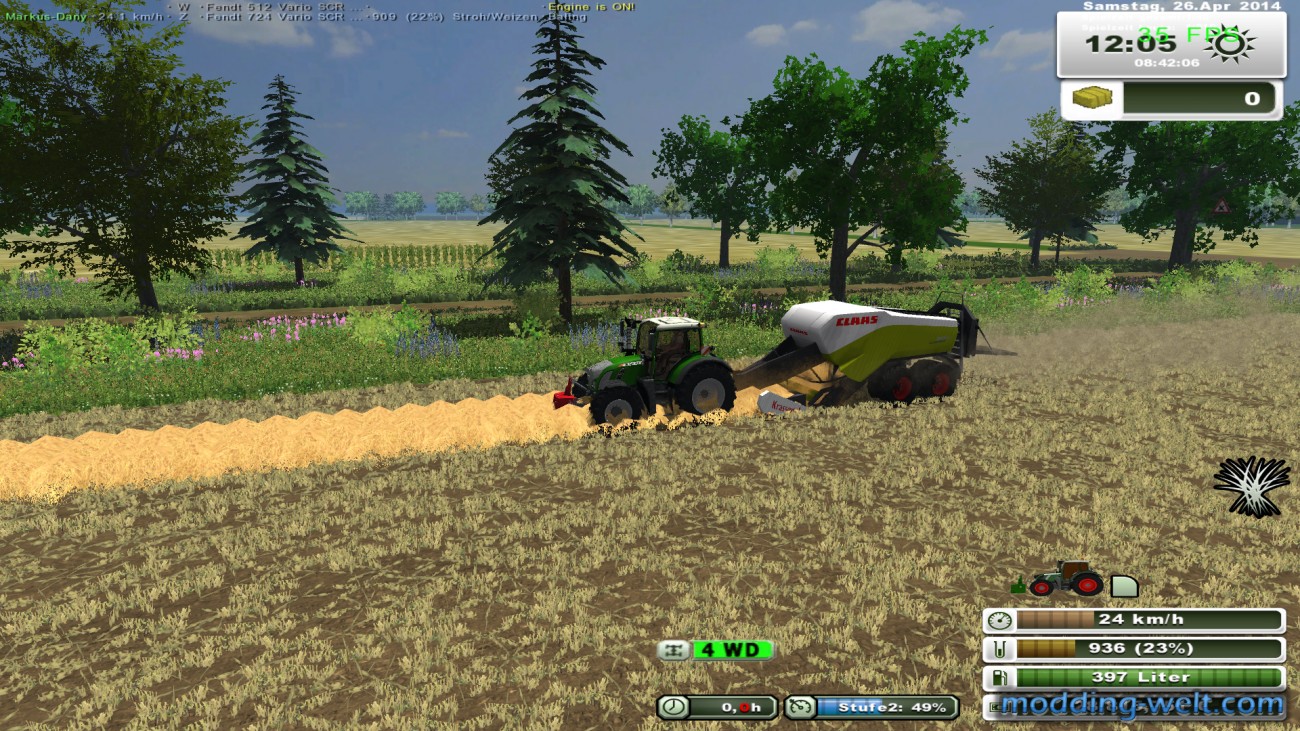 ClaasQuadrant3200ByLS11DL Ls 13 Konvertiert