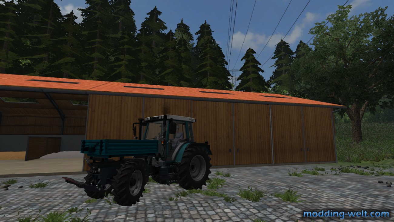 Fendt 380 gta mit Pritsche