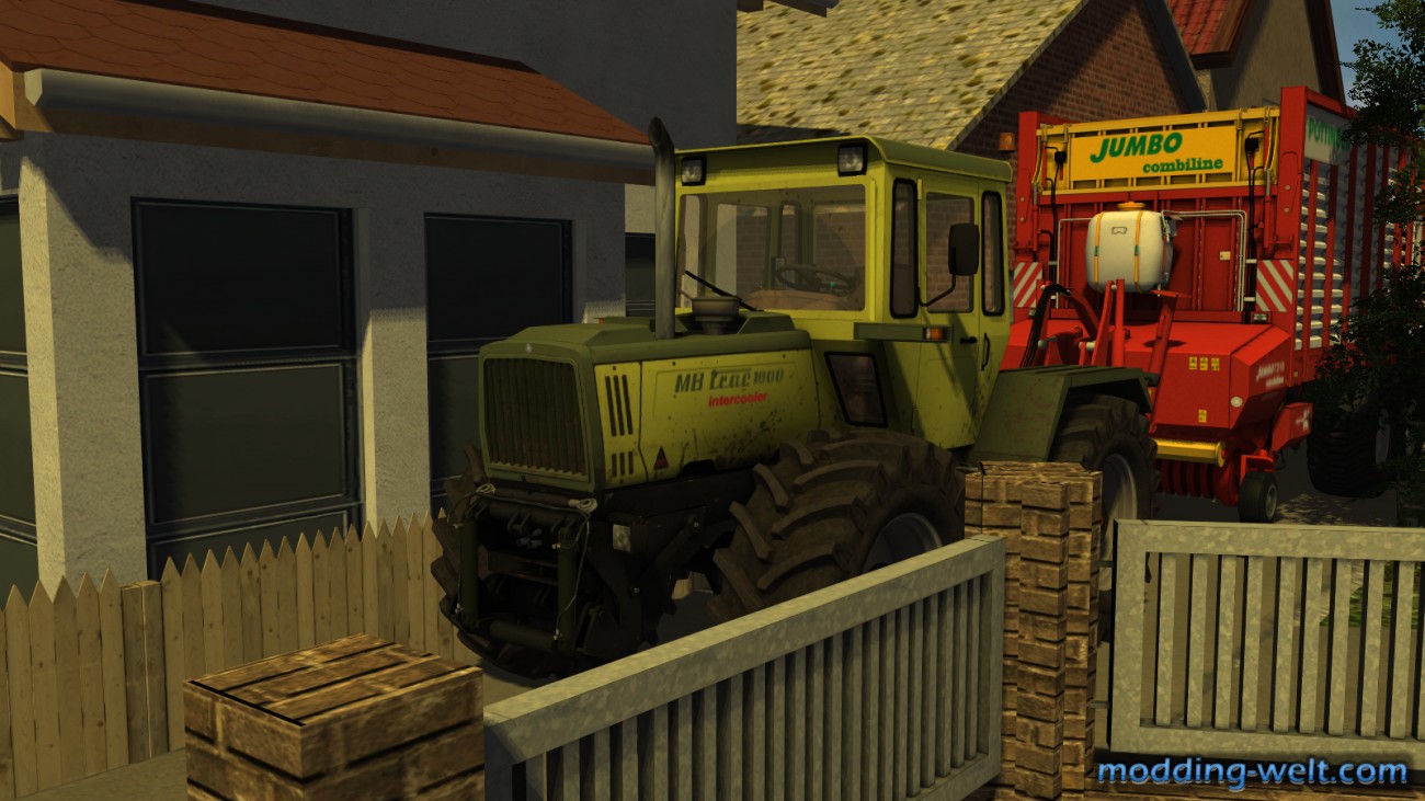 MB Trac 1800 intercooler, auf ein neues :D