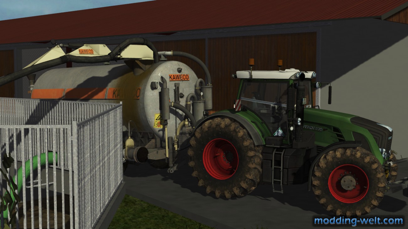 Fendt 930 Vario ohne SCR mit einem Kaweco Turbotanker 24m³ :)