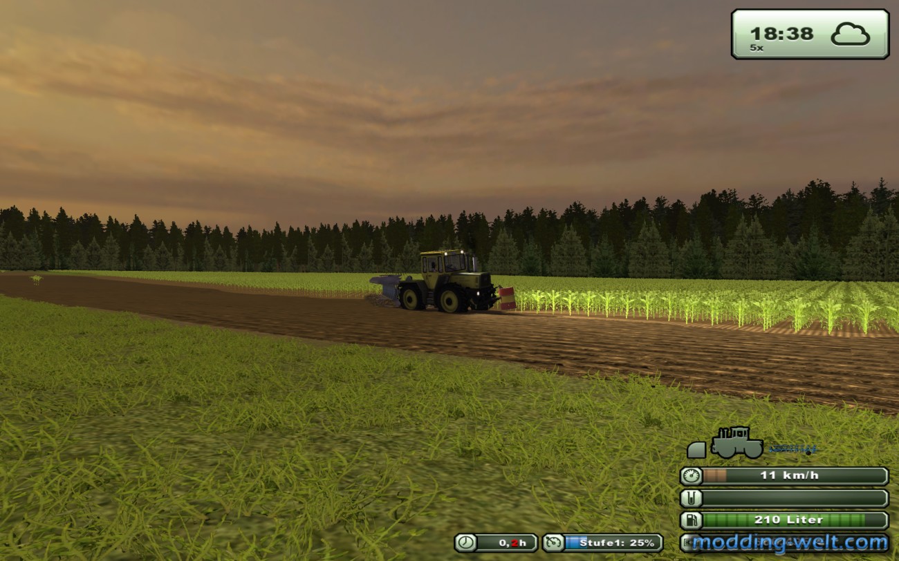 MB Trac 1600 V3 mit Pflugmod