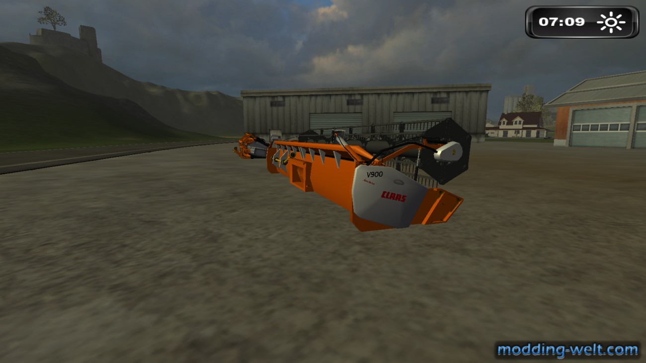 Claas Lexion 750 orange