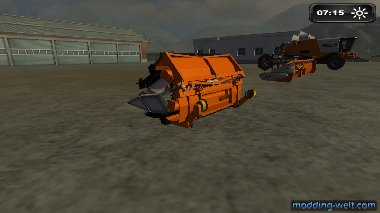 Claas Lexion 750 orange