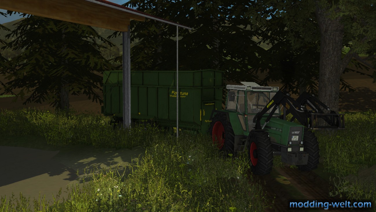 Fendt 611 LSA ist auf dem weg zum Glück! (er darf nun zum Feld)