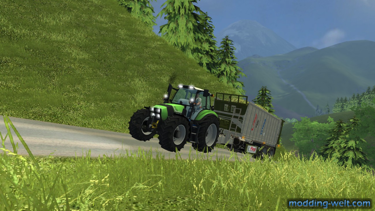 Deutz Power in den Alpen