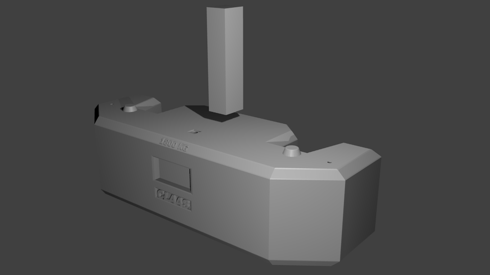 Xerion Frontgewicht 0.4 Blender Render