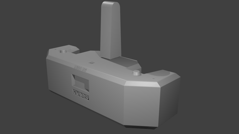 Xerion Frontgewicht 0.5 Blender Render