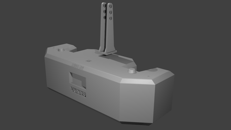 Xerion Frontgewicht 0.6 Blender Render