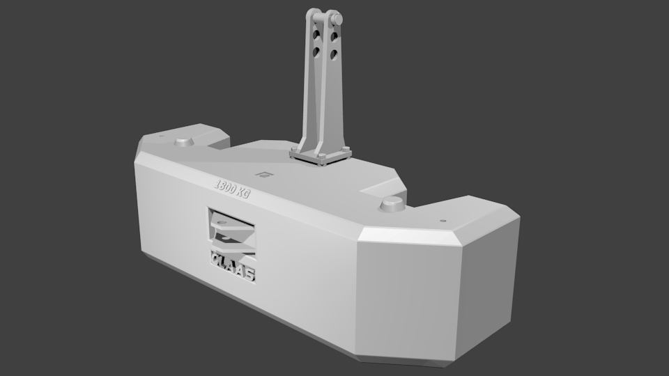 Xerion Frontgewicht 0.8 Blender Render