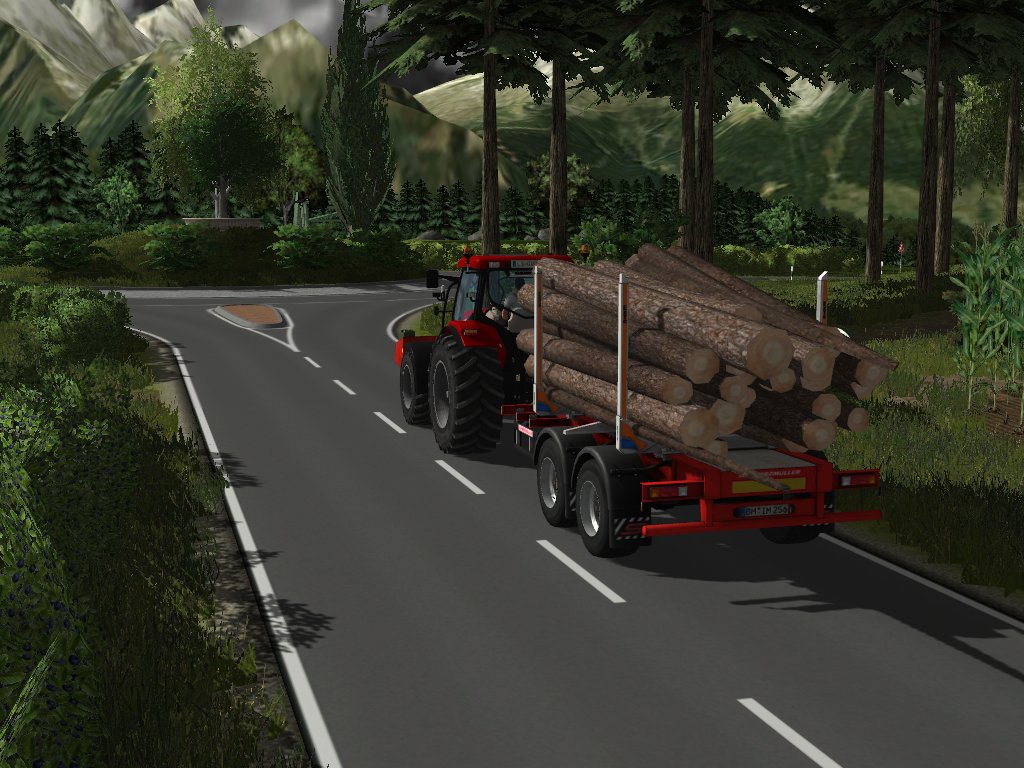 Holzabtransport