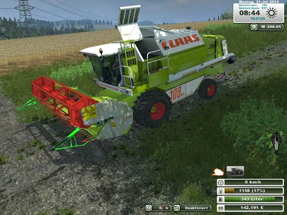 Claas Dominator 108 Classic