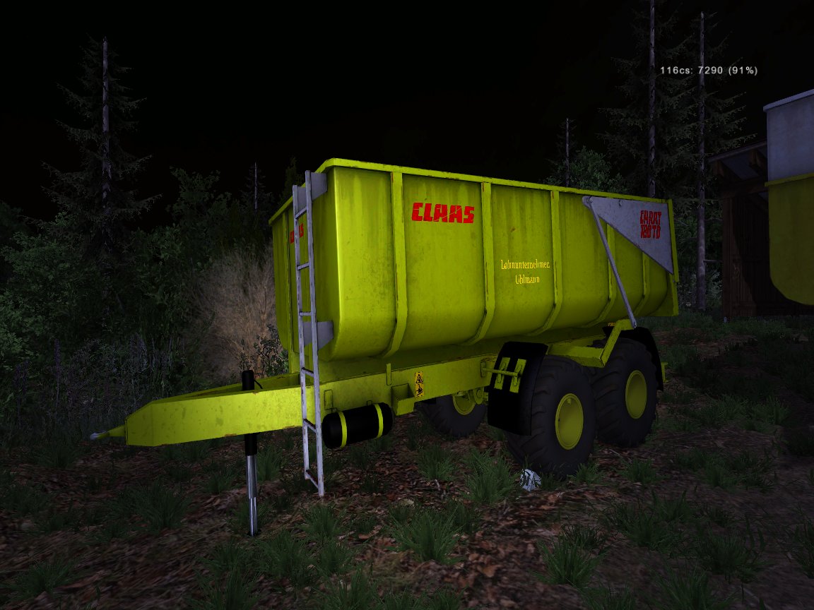 Claas Carat 180TD ohne Aufbau