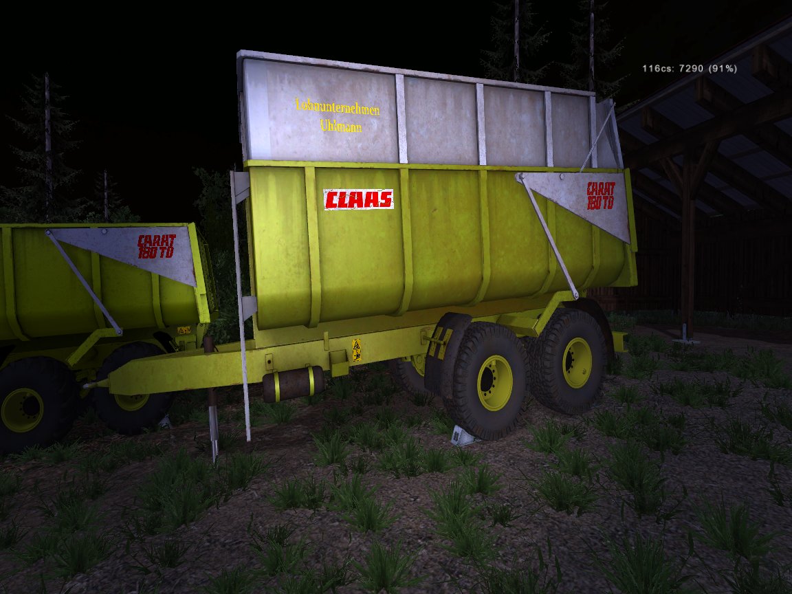 Claas Carat 180TD mit Aufbau