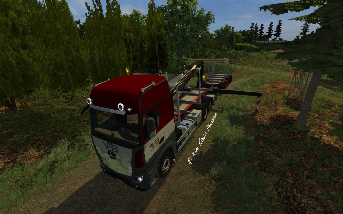 Holz Transport!