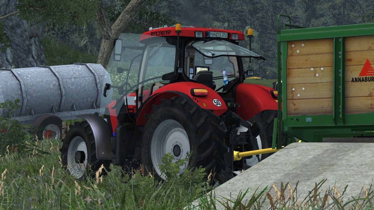 Maxxum 140 MC mit Annaburger 16 Tonner und 750 KG Frontgewicht