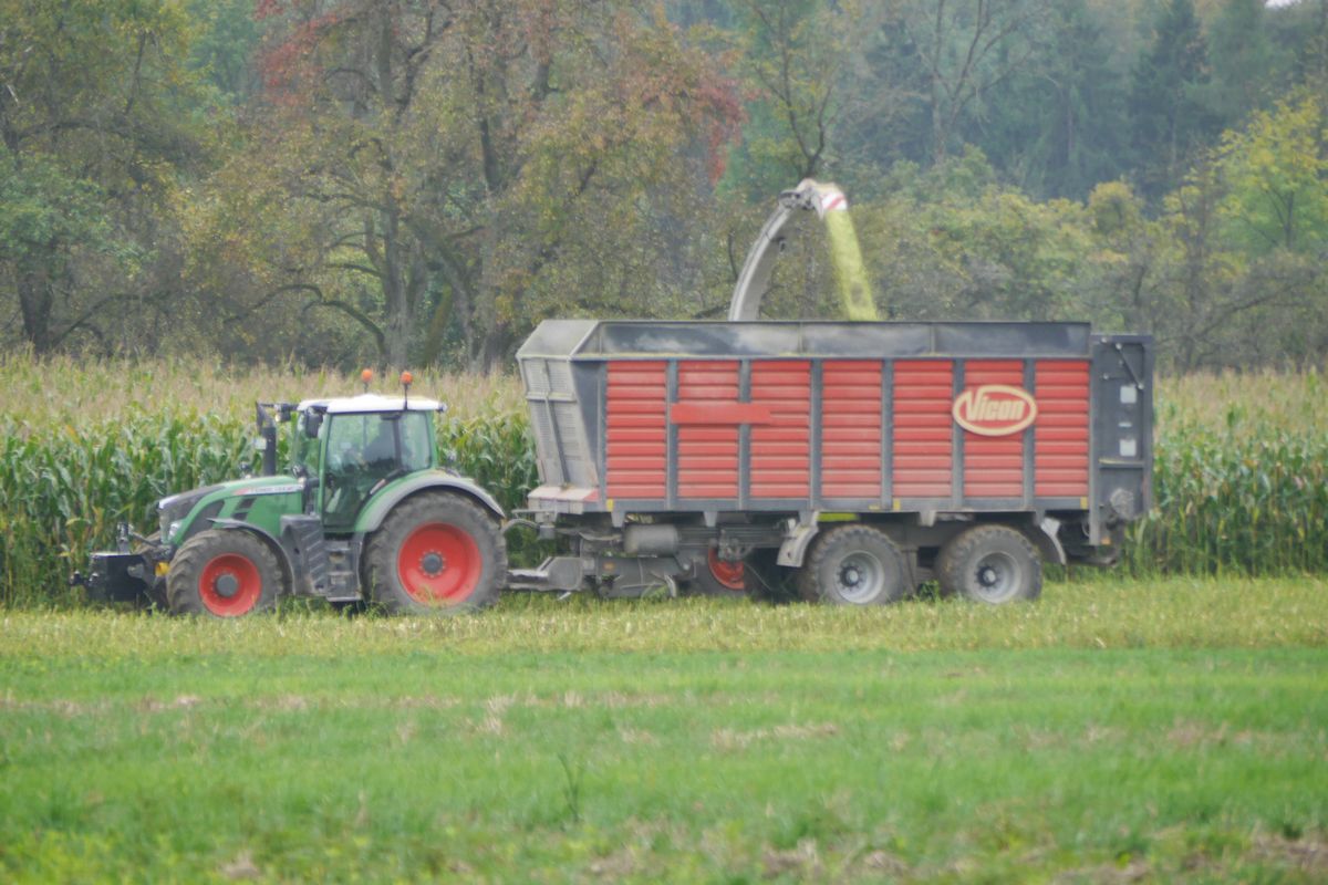 Jaguar 950 und Fendt 724