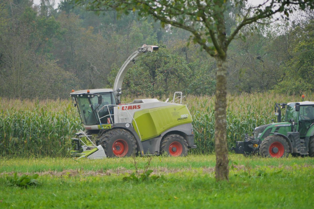 Jaguar 950 und Fendt 724